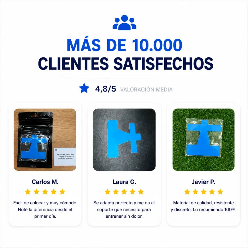HealthTape® Corrector de Juanete Precortado