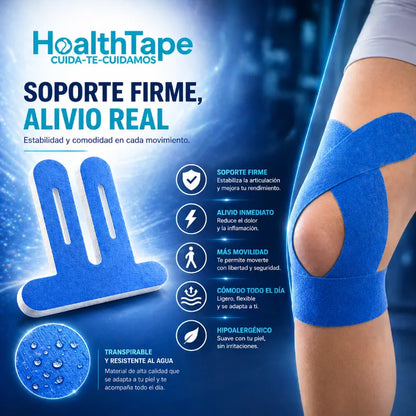 HealthTape® Vendaje Pre-cortado Rodilla