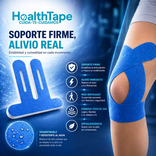 HealthTape® Vendaje Pre-cortado Rodilla