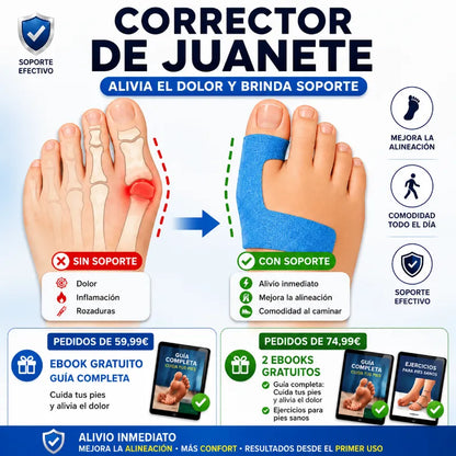 HealthTape® Corrector de Juanete Precortado