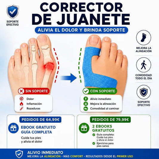 HealthTape® Corrector de Juanete Precortado