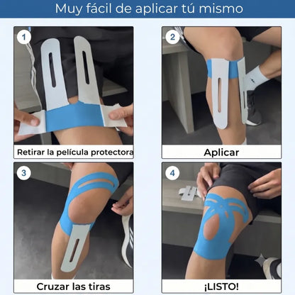 HealthTape® Vendaje Pre-cortado Rodilla